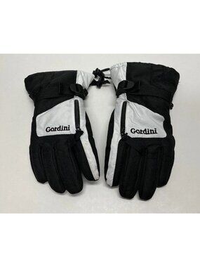 Gordini Jr Black Winter Gloves Youth Medium Ski Snow Gloves Zipper Pocket Drimax